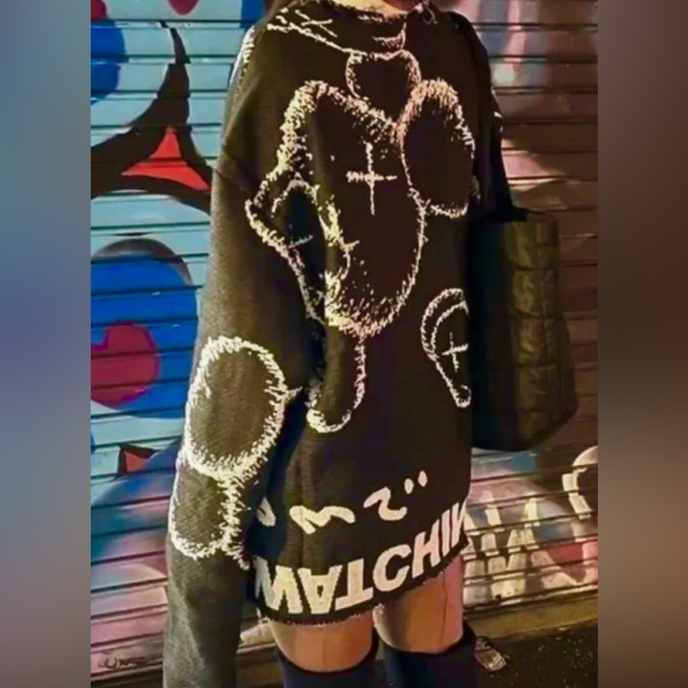 Y2K Vibes Pullover Dress